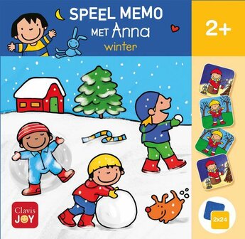 Speel Memo met Anna - winter (2+)