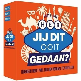 Heb jij dit ooit gedaan? Partyspel