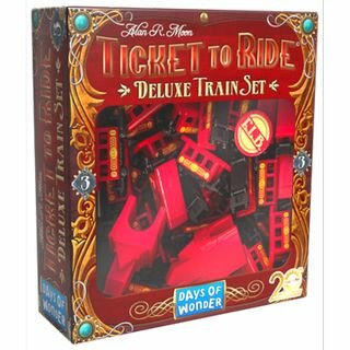 Promo Ticket to Ride Deluxe Train Set - Rood