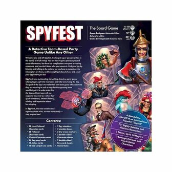 Spyfest - Partyspel - Cryptozoic Entertainment