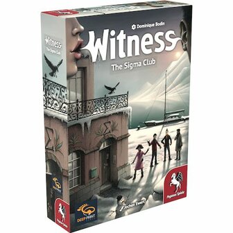 Witness: The Sigma Club - Cooperative Deduction Game | Pegasus Spiele