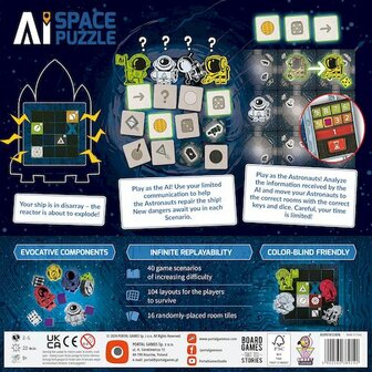 AI Space Puzzle - Co&ouml;peratief Ruimtespel | Portal Games