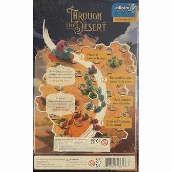 Through The Desert &ndash; Strategisch Bordspel | Reiner Knizia | Allplay