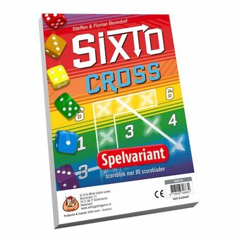 Sixto Cross &ndash; Uitbreiding voor Dobbelspel | White Goblin Games