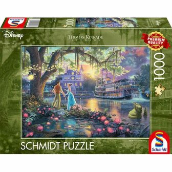 Disney: De prinses en de kikker - Puzzel (1000) | Thomas Kinkade | Schmidt