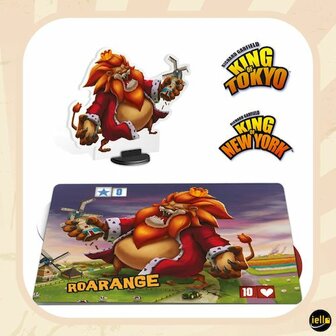 Roarange Speelfiguur &ndash; Uitbreiding voor King of Tokyo | IELLO