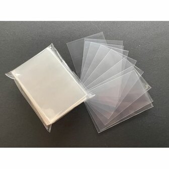 Mini Euro Card Sleeves 45x68mm &ndash; 110-pack | Sleeve Kings