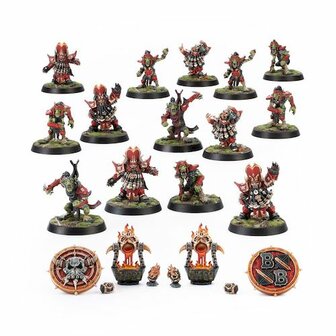 Blood Bowl Chaos Dwarf Team: The Zharr-Naggrund Ziggurats