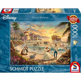 Little Mermaid Celebration of Love Puzzel (1000 Stukjes) &ndash; Schmidt &ndash; Disney Dreams