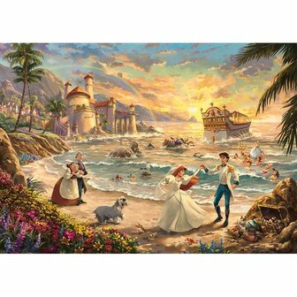 Little Mermaid Celebration of Love Puzzel (1000 Stukjes) &ndash; Schmidt &ndash; Disney Dreams