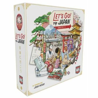 Let&#039;s Go! To Japan - Strategisch Reisplanningsspel - AEG [EN]