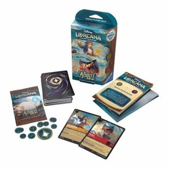 Disney Lorcana TCG - Azurite Sea - Starter Deck Jim Hawkins &amp; Tigger