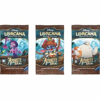 Disney Lorcana TCG - Azurite Sea - Boosterbox &ndash; 24 Boosters - Ravensburger