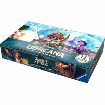 Disney Lorcana TCG - Azurite Sea - Boosterbox &ndash; 24 Boosters - Ravensburger