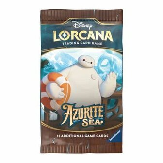 Disney Lorcana TCG - Azurite Sea - Booster &ndash; 12 Cards - Ravensburger