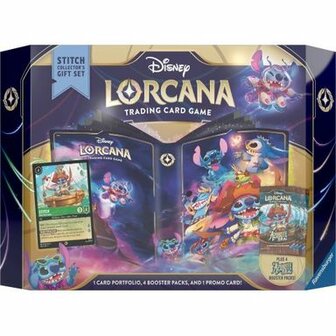 Disney Lorcana TCG - Azurite Sea Stitch Collector&#039;s Gift Set