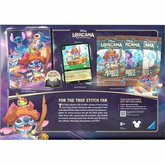 Disney Lorcana TCG - Azurite Sea Stitch Collector&#039;s Gift Set