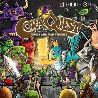 CoraQuest &ndash; Co&ouml;peratief Dungeon-Crawling Bordspel - Jumping Turtle Games