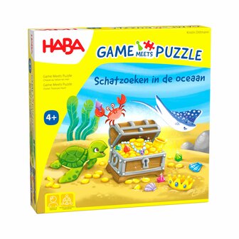 Schatzoeken in de Oceaan - Puzzel-Memoryspel van HABA