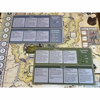 A Gest of Robin Hood - Strategisch Bordspel van GMT Games