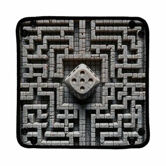 Dobbelbak - Dice Tray Crypto Maze - Off Line Editions