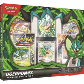 Pok&eacute;mon Ogerpon ex Premium Collection Box | Exclusieve Kaarten &amp; Accessoires