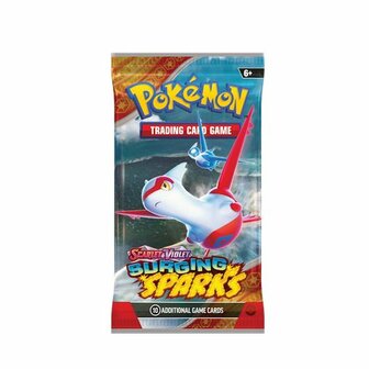 Pok&eacute;mon TCG: Scarlet &amp; Violet&mdash;Surging Sparks Booster Pack