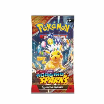 Pok&eacute;mon TCG: Scarlet &amp; Violet&mdash;Surging Sparks Booster Pack