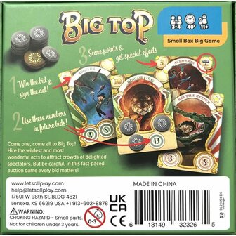 Big Top | Veilingspel | Allplay