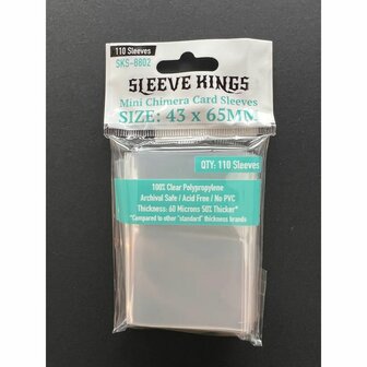 Mini Chimera Card Sleeves 8802 (43x65mm) | Sleeve Kings | 110 Pack