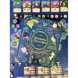 Wondrous Creatures - Strategisch Bordspel (1-4 spelers, 14+) - Engelstalig | Bad Comet