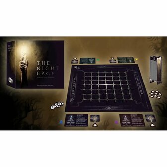 The Night Cage | Cooperative Horror Board Game | Smirk &amp; Dagger Games