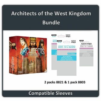 Architects of the West Kingdom Compatible Sleeve Bundle (SKS-5509) | Sleeve Kings