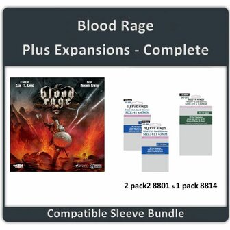 Blood Rage + Expansions Compatible Sleeve Bundle (SKS-5509) | Sleeve Kings