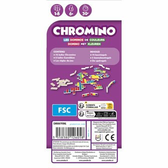 Chromino Pocket Edition &ndash; Compact en Kleurrijk Spelplezier | Zygomatic