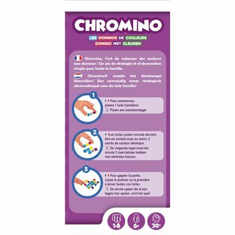 Chromino Pocket Edition &ndash; Compact en Kleurrijk Spelplezier | Zygomatic