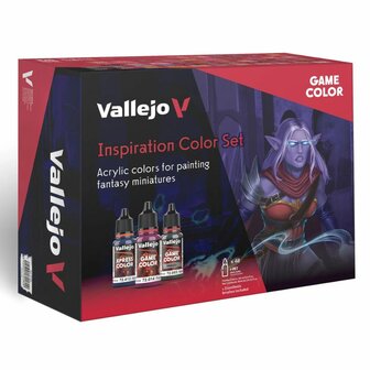 Vallejo Game Color Inspiration Color Set &ndash; Complete Acrylverfset voor Miniatuurschilderen