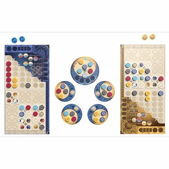 Azul Duel - Strategisch Bordspel voor Twee Spelers van Plan B Games