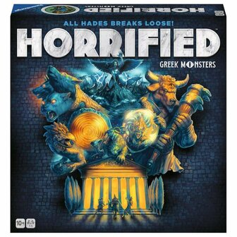 Horrified: Greek Monsters - Co&ouml;peratief Bordspel van Ravensburger