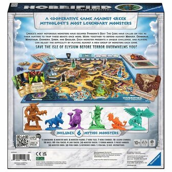 Horrified: Greek Monsters - Co&ouml;peratief Bordspel van Ravensburger