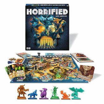 Horrified: Greek Monsters - Co&ouml;peratief Bordspel van Ravensburger