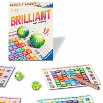 Brilliant - Tactisch Dobbelspel vol Strategie en Geluk | Ravensburger