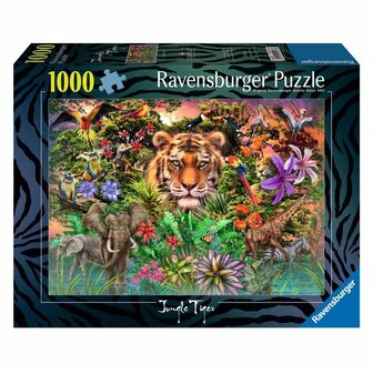 Jungle Tiger - 1000 Stukjes Legpuzzel | Ravensburger