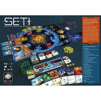 SETI: Search for Extraterrestrial Intelligence &ndash; Strategisch Bordspel | CGE