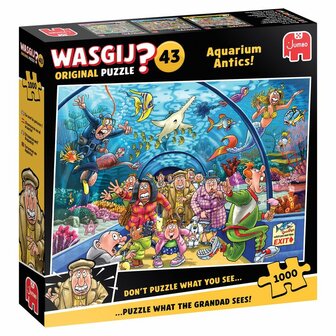 Wasgij Original Puzzel 43: Niet in de haak!? &ndash; 1000 stukjes | Jumbo