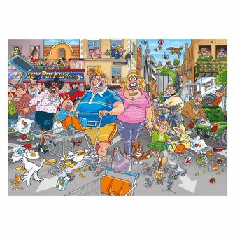 Wasgij Original Puzzel 46: Buitenkansjes! &ndash; 1000 stukjes | Jumbo