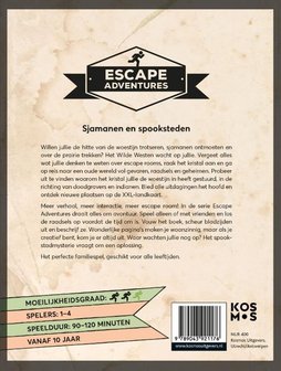 Escape Adventures: Sjamanen en Spookstadjes