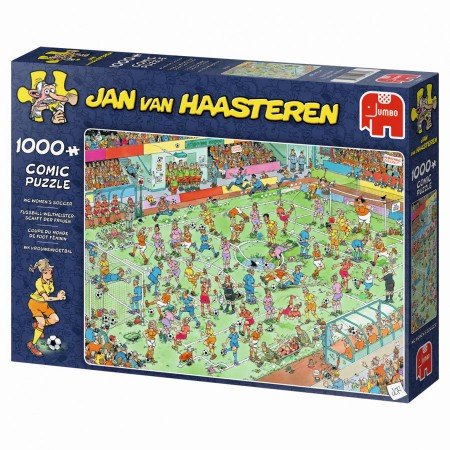 WK Vrouwenvoetbal - Jan van Haasteren Puzzel (1000)