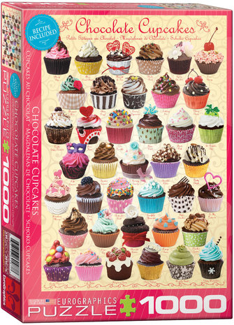 Chocolate Cupcakes - Puzzel (1000)