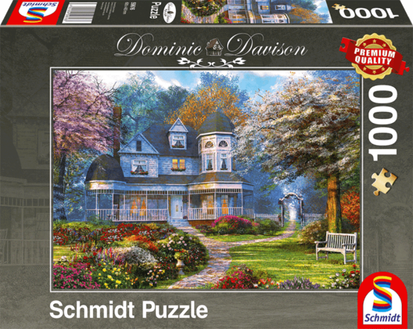 Victoriaans huis met erf (Dominic Davison) - Puzzel (1000)